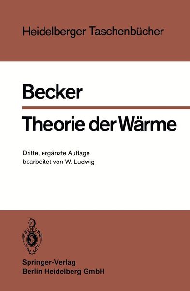 Produktbild: Theorie der W&auml;rme