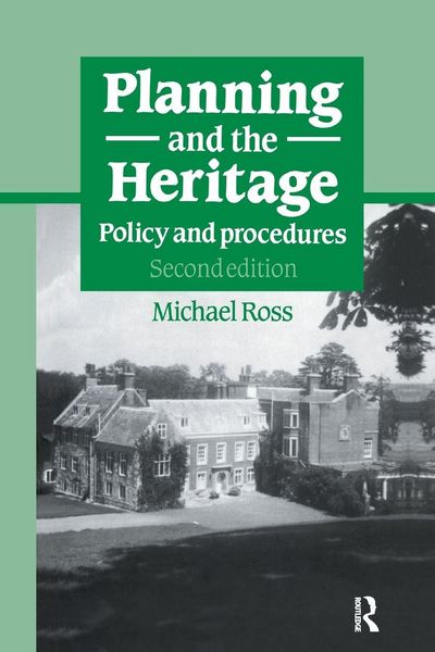 Produktbild: Planning and the Heritage
