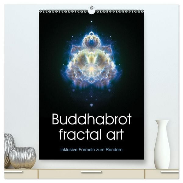 Produktbild: Buddhabrot fractal art (hochwertiger Premium Wandkalender 2027 DIN A2 hoch), Kunstdruck in Hochglanz