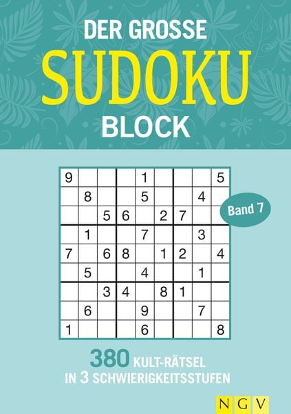 Produktbild: Der gro&szlig;e Sudoku Block Band 7
