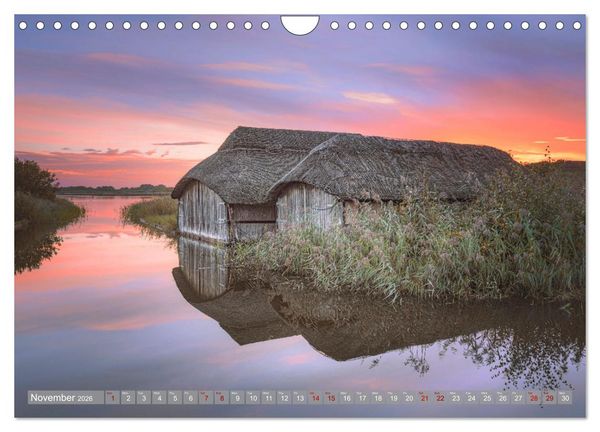 Produktbild: Norfolk - From the North Sea to the Broads (Wall Calendar 2026 DIN A4 landscape), CALVENDO 12 Month Wall Calendar