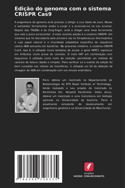 Produktbild: Edi&ccedil;&atilde;o do genoma com o sistema CRISPR Cas9