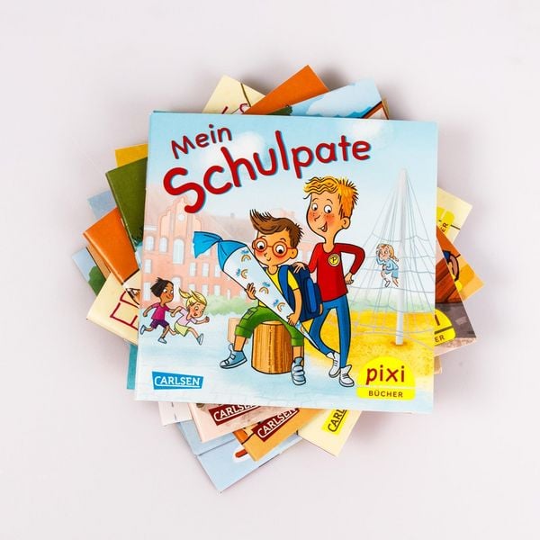 Produktbild: Pixi-8er-Set 304: In die Schule mit Pixi (8x1 Exemplar)