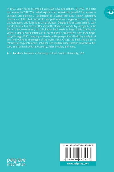 Produktbild: The Korean Automotive Industry, Volume 1
