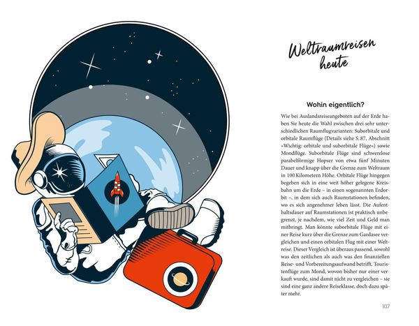 Reiseziel Weltraum