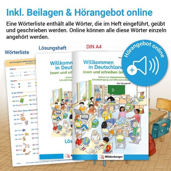 Produktbild: Willkommen in Deutschland &ndash; lesen und schreiben lernen
