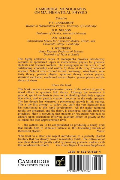 Produktbild: Quantum Fields in Curved Space