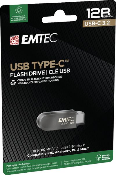 Produktbild: Emtec USB Stick C280 128GB 3.2