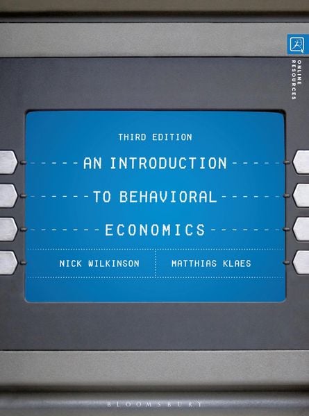 Produktbild: An Introduction to Behavioral Economics
