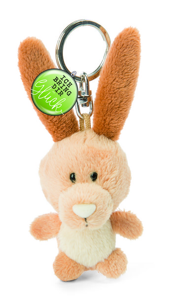 Produktbild: NICI Pl&uuml;schanh&auml;nger Hase Ich bring Dir Gl&uuml;ck 7cm