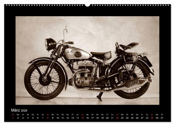 Produktbild: Motorrad Oldtimer aus &Ouml;sterreich (hochwertiger Premium Wandkalender 2026 DIN A2 quer), Kunstdruck in Hochglanz