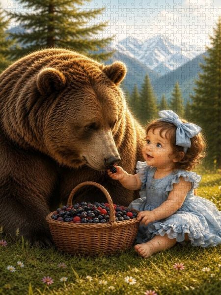 CALVENDO Puzzle Teilen macht Freude | 1000 Teile Lege-Größe 64 × 48 cm Foto-Puzzle für glückliche Stunden