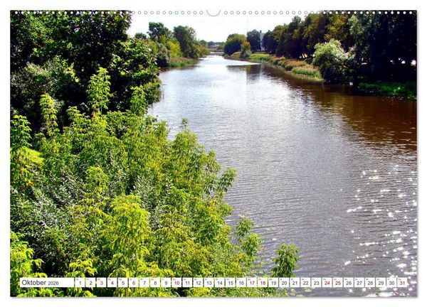 Produktbild: Mitau-Jelgava - Kurlands malerische Hauptstadt (hochwertiger Premium Wandkalender 2026 DIN A2 quer), Kunstdruck in Hochglanz