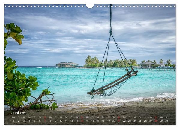 Produktbild: Malediven Impressionen aus dem Paradies (Wandkalender 2026 DIN A3 quer), CALVENDO Monatskalender