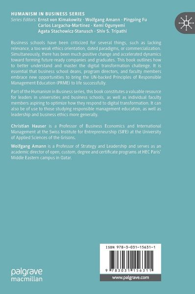 Produktbild: The Future of Responsible Management Education