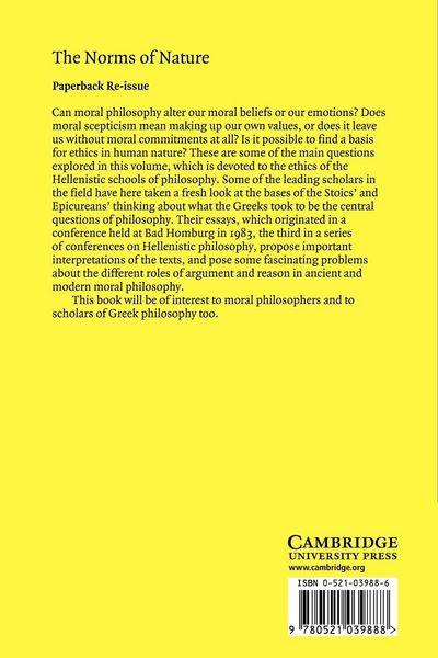 Produktbild: The Norms of Nature
