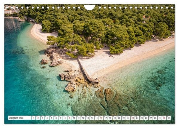 Produktbild: Kroatien - Dalmatien (Wandkalender 2026 DIN A4 quer), CALVENDO Monatskalender
