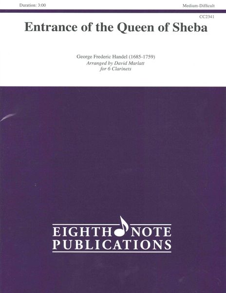 Produktbild: Handel, G: Entrance of the Queen of Sheba