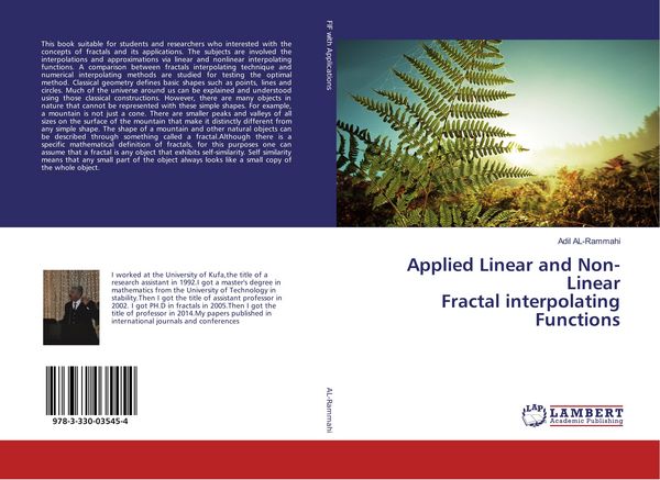 Produktbild: Applied Linear and Non-Linear Fractal interpolating Functions