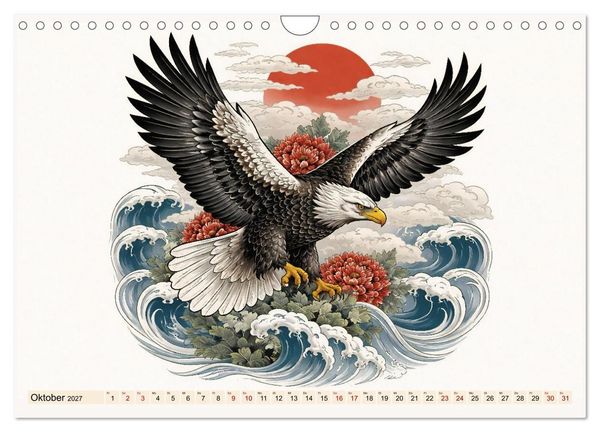Produktbild: Ein Jahr voller fern&ouml;stlicher Magie (Wandkalender 2027 DIN A4 quer), CALVENDO Monatskalender