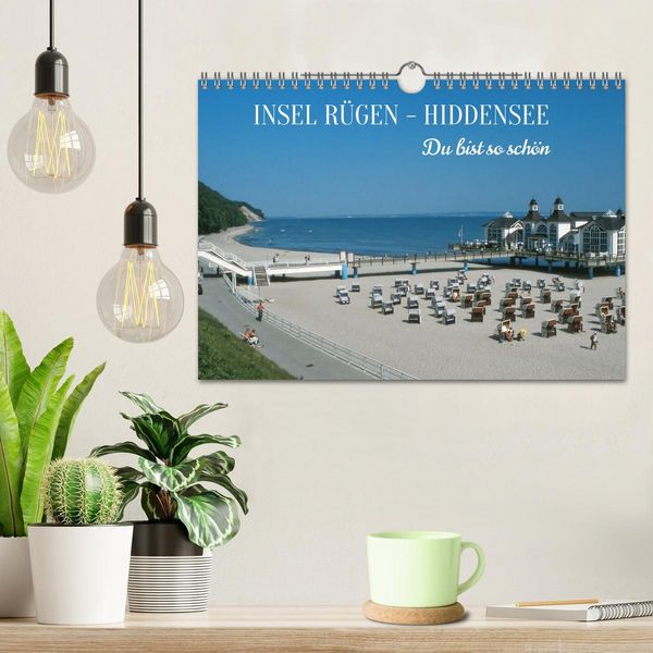 Produktbild: INSEL R&Uuml;GEN - HIDDENSEE. Du bist so sch&ouml;n. (Wandkalender 2026 DIN A4 quer), CALVENDO Monatskalender