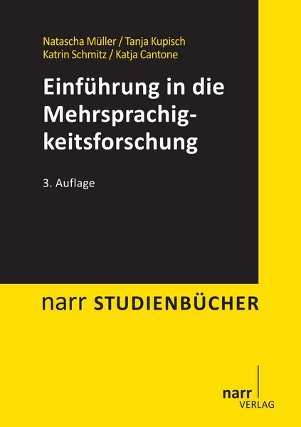 Produktbild: Einf&uuml;hrung in die Mehrsprachigkeitsforschung