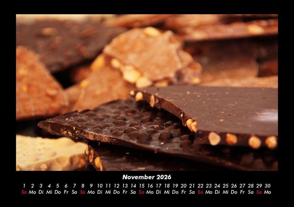 Produktbild: World of Sweets 2026 Fotokalender DIN A3