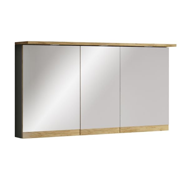 Produktbild: LED Bad Spiegelschrank Steckdose 59x110x23 Cosila
