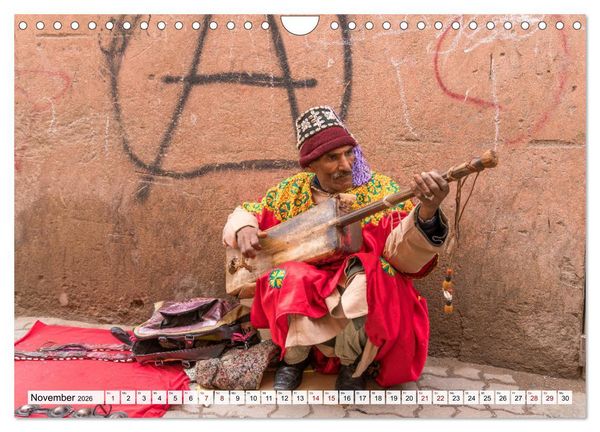 Produktbild: Marokko - Marrakesch (Wandkalender 2026 DIN A4 quer), CALVENDO Monatskalender