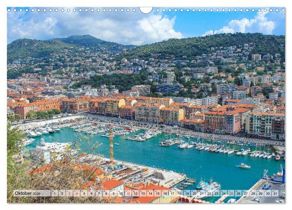 Produktbild: S&uuml;dfrankreich - C&ocirc;te d&rsquo;Azur (Wandkalender 2026 DIN A3 quer), CALVENDO Monatskalender