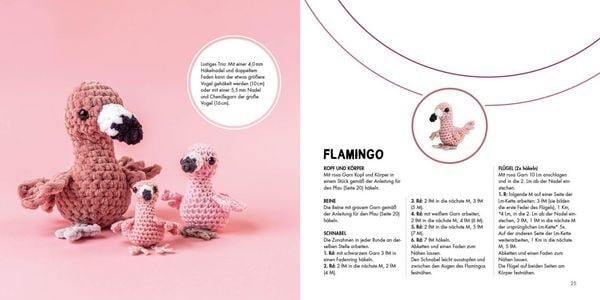 Produktbild: Mini-Amigurumis &ndash; S&uuml;&szlig;e V&ouml;gelchen