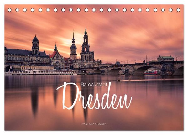 Produktbild: Barockstadt Dresden (Tischkalender 2026 DIN A5 quer), CALVENDO Monatskalender