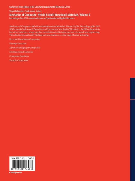 Produktbild: Mechanics of Composite, Hybrid & Multi-functional Materials, Volume 5