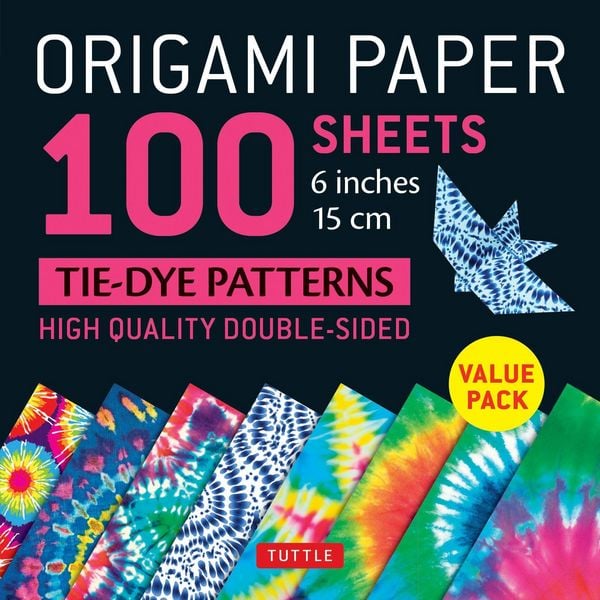 Produktbild: Origami Paper 100 Sheets Tie-Dye Patterns 6 (15 CM)