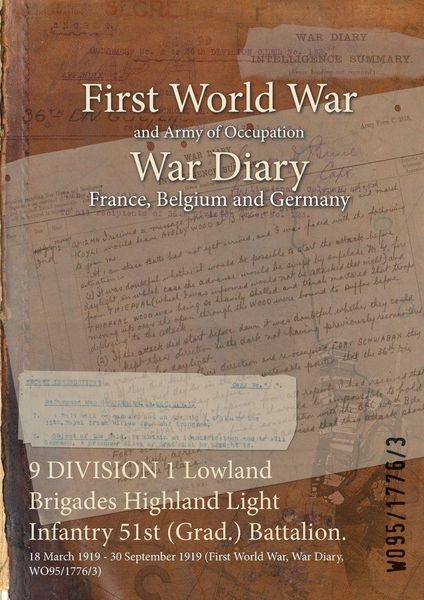 Produktbild: 9 DIVISION 1 Lowland Brigades Highland Light Infantry 51st (Grad.) Battalion.