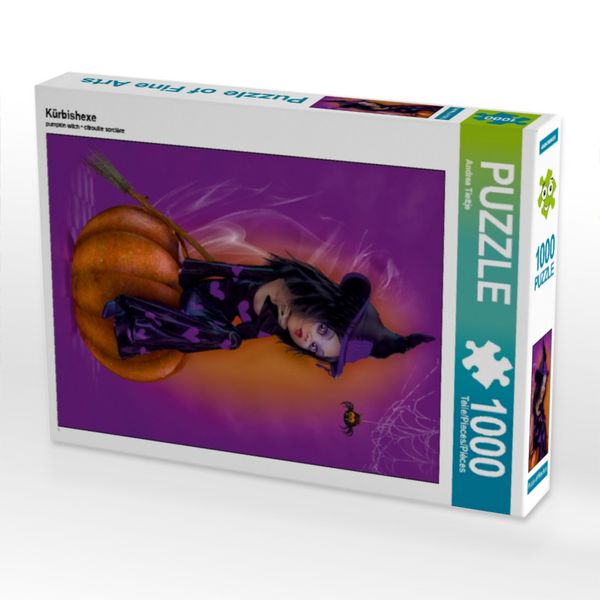 Produktbild: CALVENDO Puzzle K&uuml;rbishexe | 1000 Teile Lege-Gr&ouml;&szlig;e 64 &times; 48 cm Foto-Puzzle f&uuml;r gl&uuml;ckliche Stunden