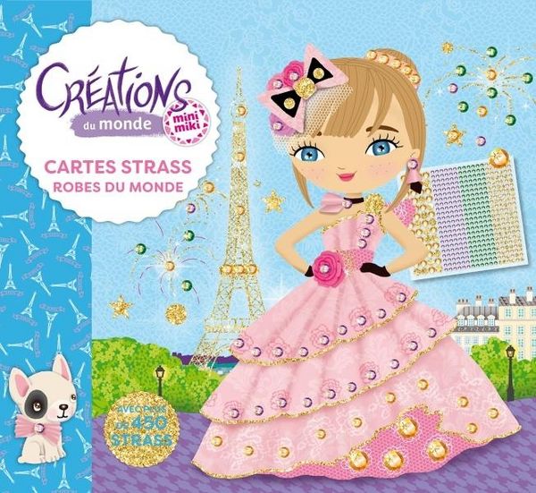 Produktbild: Cr&eacute;ations du monde : cartes strass : robes du monde