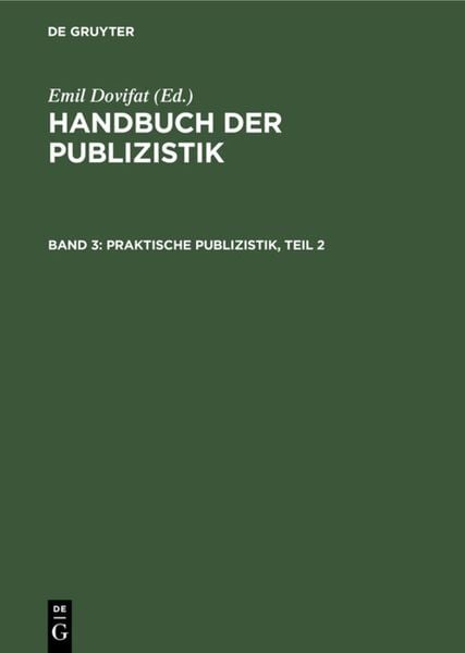 Produktbild: Praktische Publizistik, Teil 2