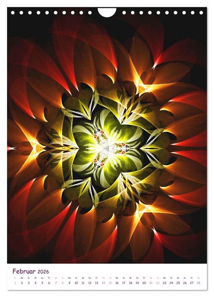 Produktbild: Digitale Traumreise (Wandkalender 2026 DIN A4 hoch), CALVENDO Monatskalender