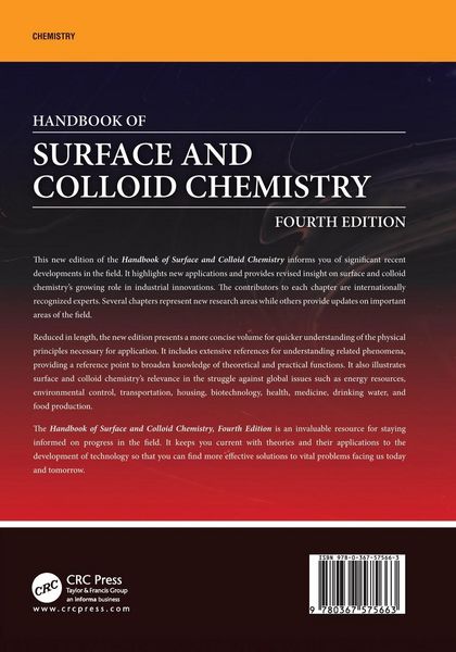 Produktbild: Handbook of Surface and Colloid Chemistry