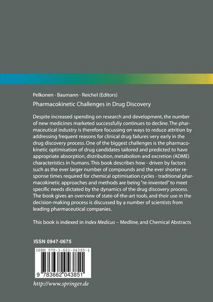 Produktbild: Pharmacokinetic Challenges in Drug Discovery