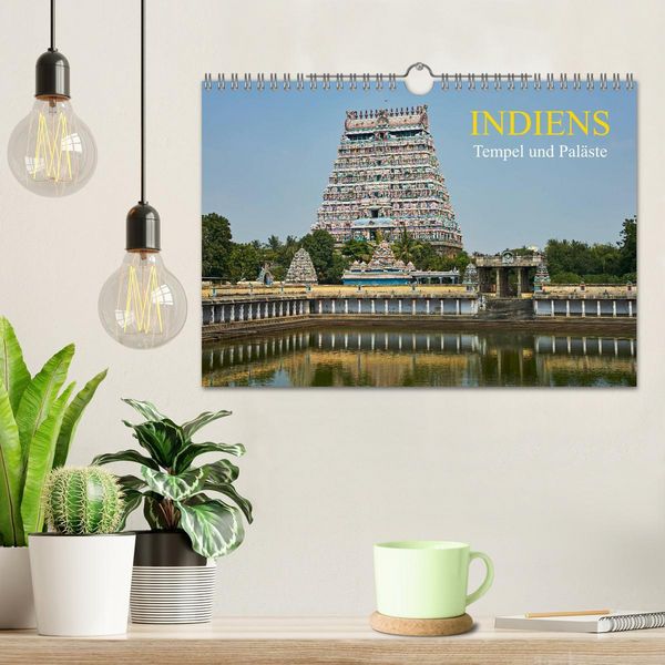 Produktbild: Indiens Tempel und Pal&auml;ste (Wandkalender 2026 DIN A4 quer), CALVENDO Monatskalender