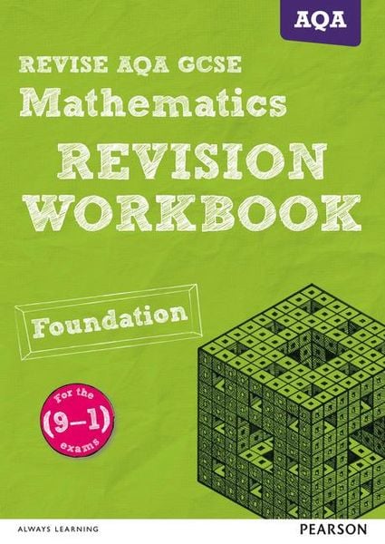 Produktbild: Pearson REVISE AQA GCSE Maths (Foundation) Revision Workbook - for 2026, 2027 exams