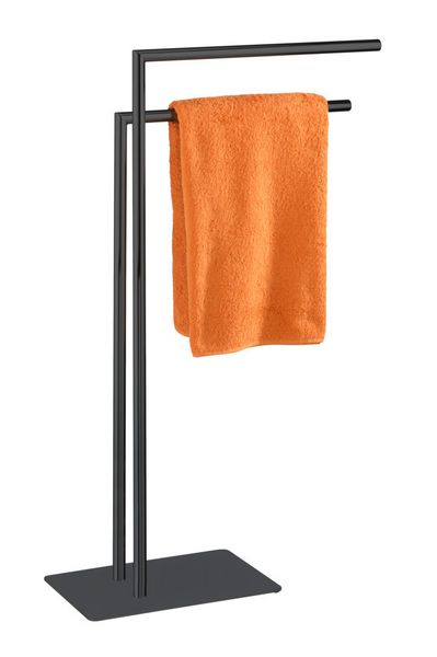 Produktbild: Handtuchst&auml;nder Mod. Recco Schwarz, aus lackiertem Stahl