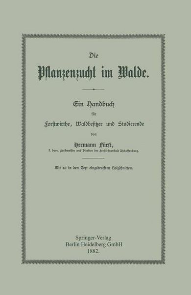 Produktbild: Die Pflanzenzucht im Walde