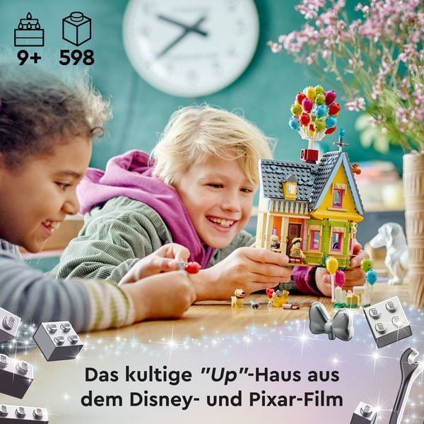 Produktbild: LEGO | Disney and Pixar Carls Haus aus &bdquo;Oben&ldquo;, baubares Spielzeug 43217