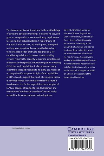 Produktbild: Structural Equation Modeling and Natural Systems