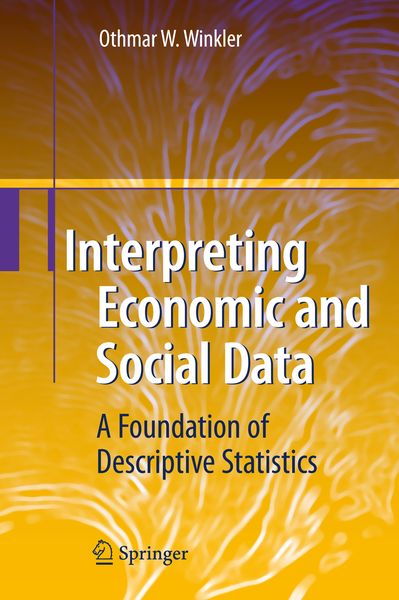 Produktbild: Interpreting Economic and Social Data
