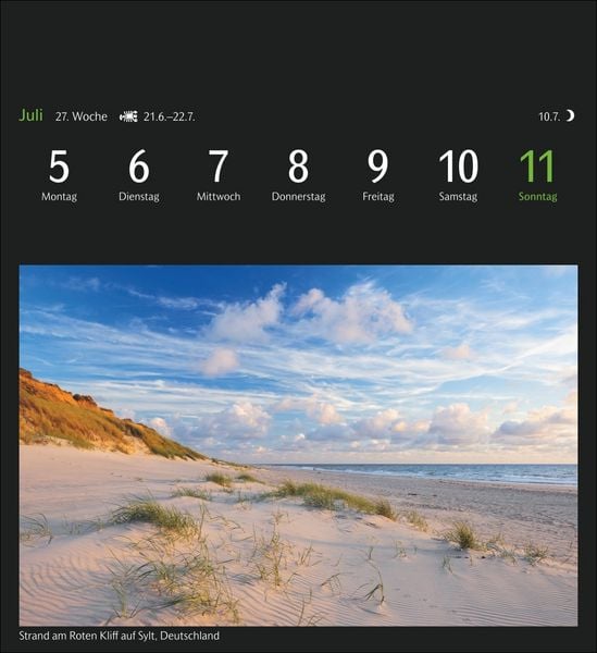 Produktbild: GEO Magische Natur Postkartenkalender 2027 - Wochenkalender mit 53 Postkarten