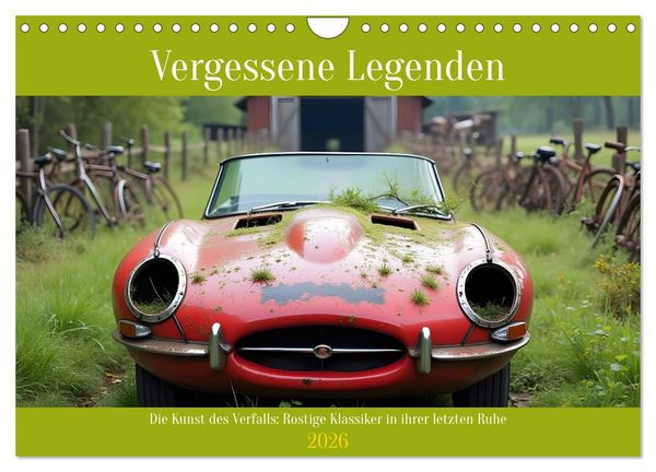 Produktbild: Vergessene Legenden (Wandkalender 2026 DIN A4 quer), CALVENDO Monatskalender